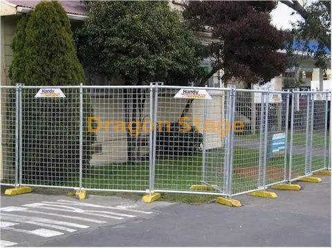 Temporary Galvanized Steel Chain Link Fence Barrier (7)
