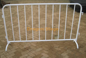 Temporary Portable Hot Dipped Galvanized Steel Iron Strong Barricade Fence for Crowd Control