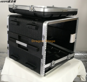 ABS 8U Case with Wheels for Speaker Sound Equipments