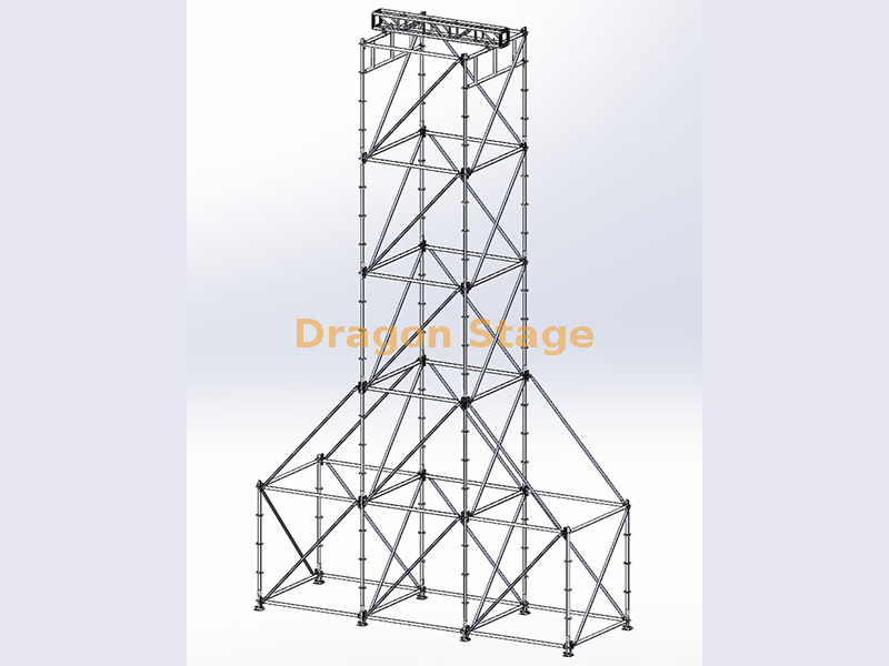 10m High Professional Steel All-Around Concert Scaffolding System 10m High Professional Steel All-Around Concert Scaffolding System