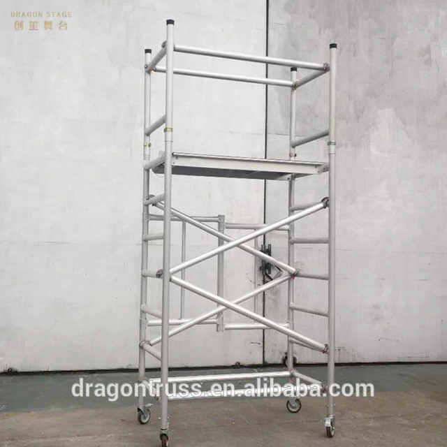 mobile foldable scaffolding
