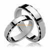Korean Jewelry Latest Sample Design Vogue Wedding Ring, King And Queen Engagement Cnc Machine Tungsten Wedding Ring