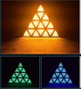 Triangular Matrix Lights Full Color KTV Lights Bar Atmosphere Lighting Spotlights Wedding Performance