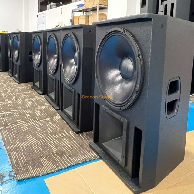 Stereo Pa Speaker 15 Inch 400w 2 Way Full Range Conference Room Speakers