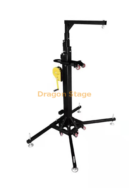 Teel Crank Stand with Outriggers for speaker 2-6m