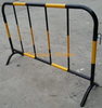 Low Price Portable Event Temporary Barrier Fence /tubular Road Bar Barrier/site Steel Crowd Barricade
