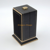 NEW HOT Design Luxury Custom Made Perfume Gift Box Packaging Wood Leather Box With Gold Lock