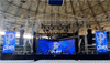 Stage Led Video Wall And Line Array Concert Roof Stage 18x16x14m