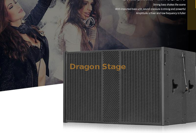 Main Speaker Dual 8 / 10 / 12 Inch Linear Array Speaker Large Outdoor Performance Wedding Remote Professional Stage Sound Set