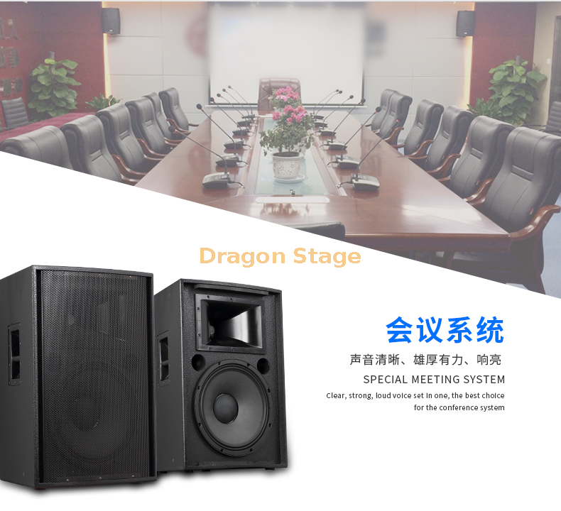 details R112c R115c R215c Single & Double 15 Inch Outdoor Large Stage Audio Performance Wedding Professional Speaker (8)