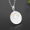 High Quality Trendy Stainless Steel Coin Pendant Chains Gold Necklaces For Women