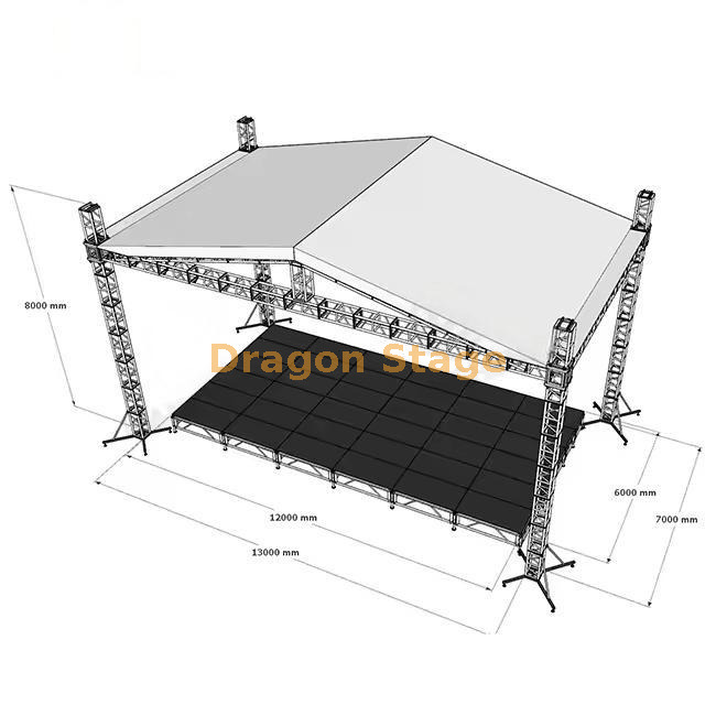 13x7x8m Peak Roof Truss 13x7x8m Peak Roof Truss
