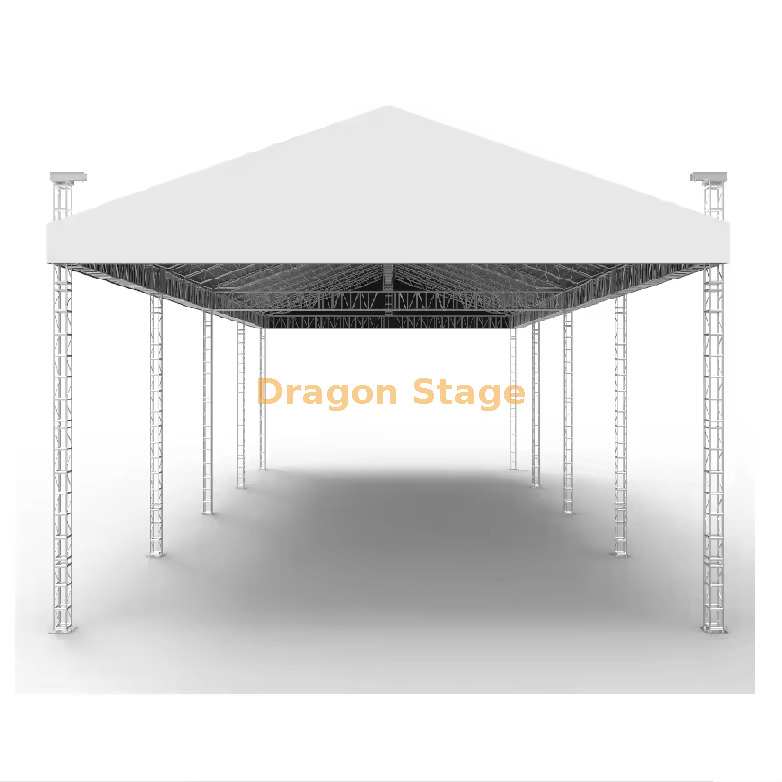 20mx40x9m Extra-Large Modular Aluminum Ground Support Truss Structure (3) 20mx40x9m Extra-Large Modular Aluminum Ground Support Truss Structure (3)