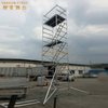 Unit Mobile Double scaffolding with step ladder