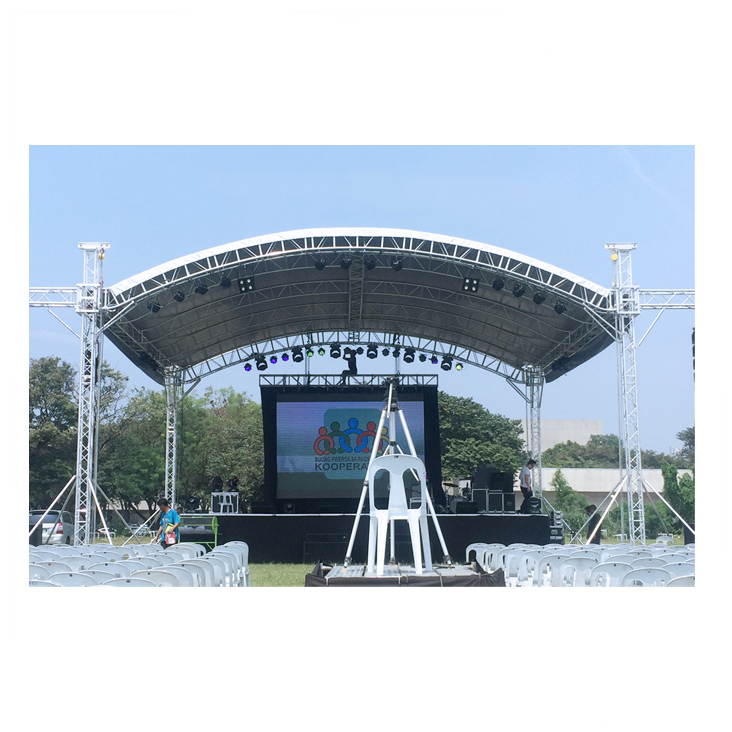 arch roof stage truss (6)