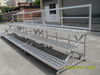 Stadium Cheap Folding Aluminum Bleachers with Back for Sale