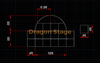 Concert Stage 300mm Screw Aluminum Square Truss