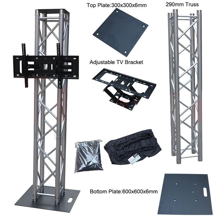 Box trusses connection for Pole Dance poles - AGM Design Shop