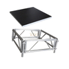 Small Aluminum Lightweight Square Stage 9 Sqm Stage Height : 0.4-0.8m with 2 Stairs