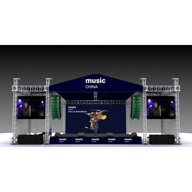 Aluminum Stage Set with Roof Stage Roof Truss