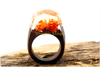 Fashion Jewelry Unique Resin Wood Rings Film Lotr Movies Fangorn Forest Tree Ring