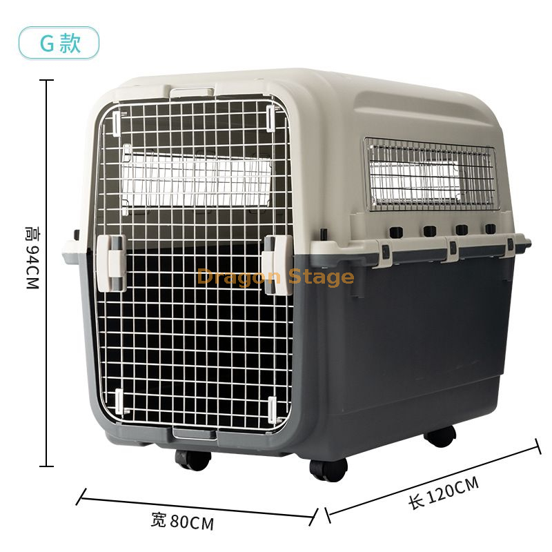 Pet Crate Plastic Dog And Cat Aviation Box Portable Cat Cage Small And Medium-sized Dog for Dog Cage (8)