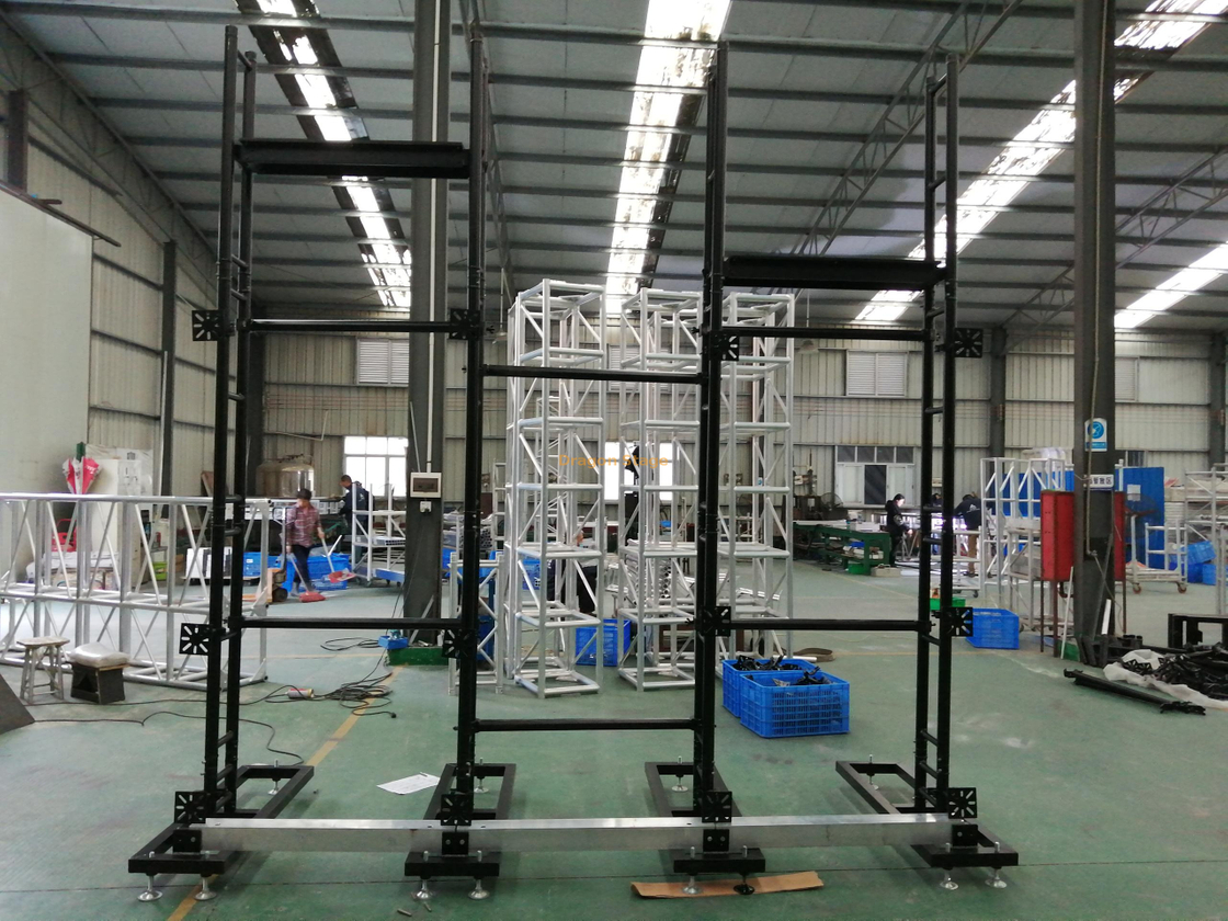 Aluminum Portable Led Stack Truss Systems Led Screen Support Systems 10x5m