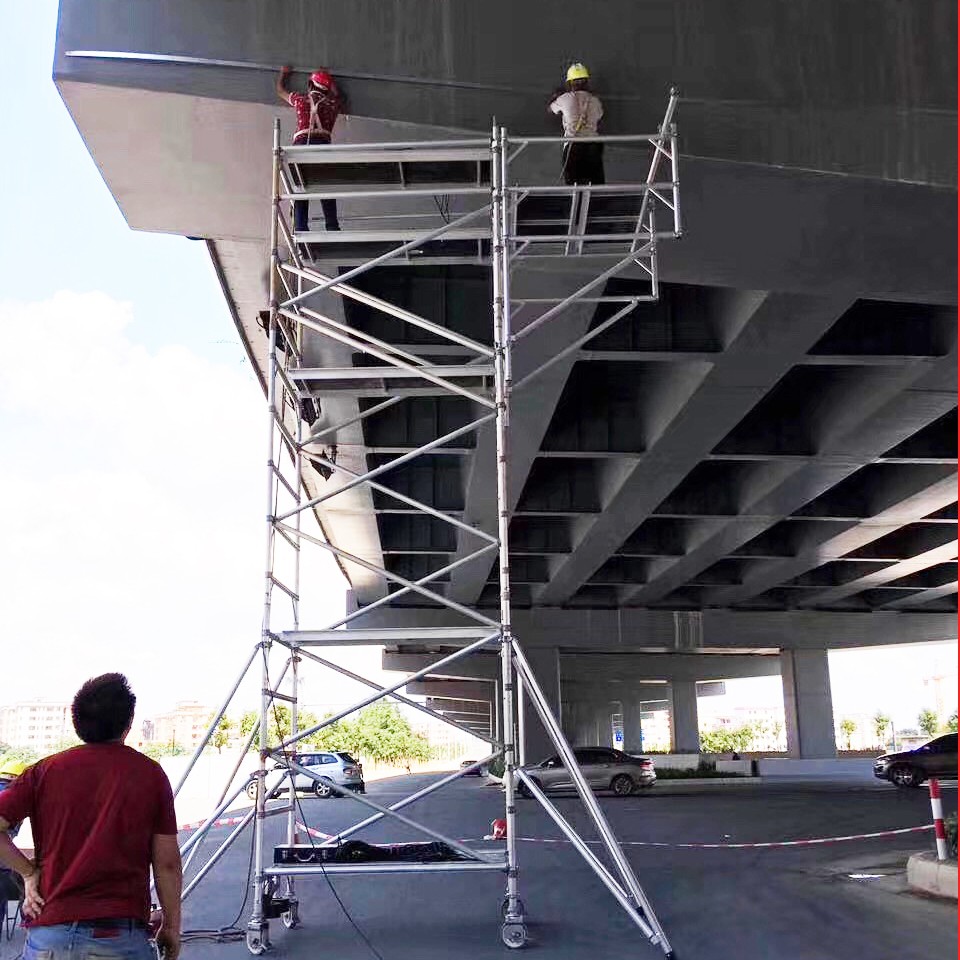 cantilever scaffolding