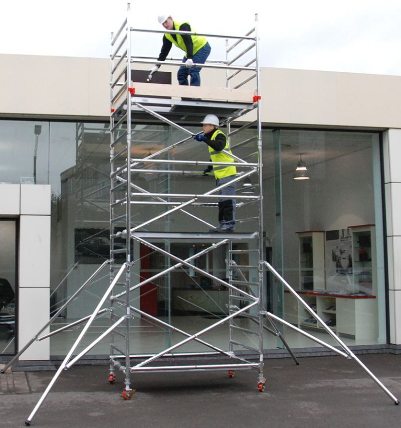 double scaffold with wheels (3)