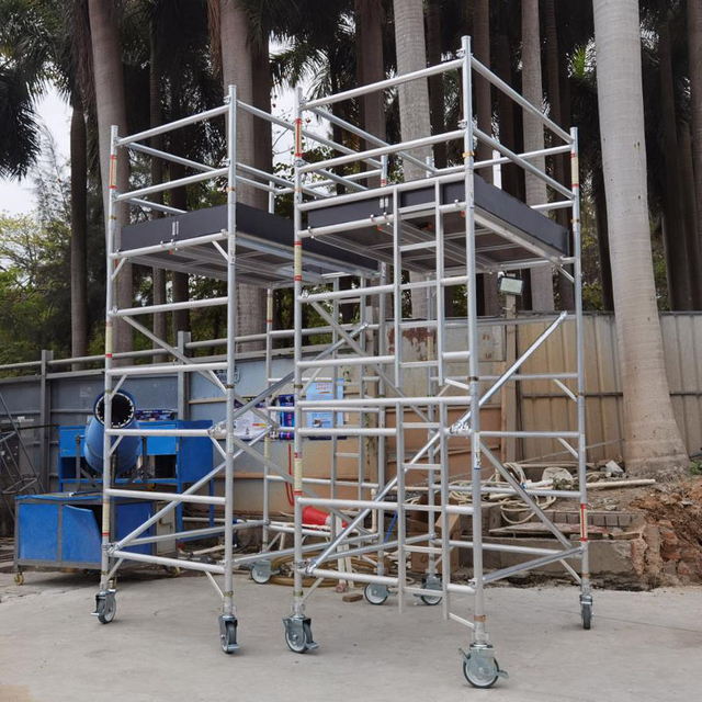Used Aluminum Stair Scaffold Second Hand Scaffold For Sale