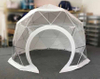 Steel Frame Transparent PVC Geodesic Igloo Dome Tent 