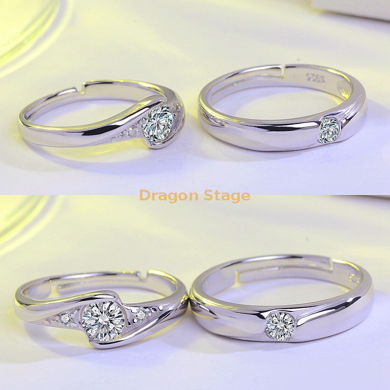 Love Bites Original Simple Design Sterling Silver Lovers Couple Rings |  Black ceramic ring, Promise ring set, Matching promise rings