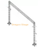 LED Display Screen Truss System Aluminum Truss Stand 4x4m