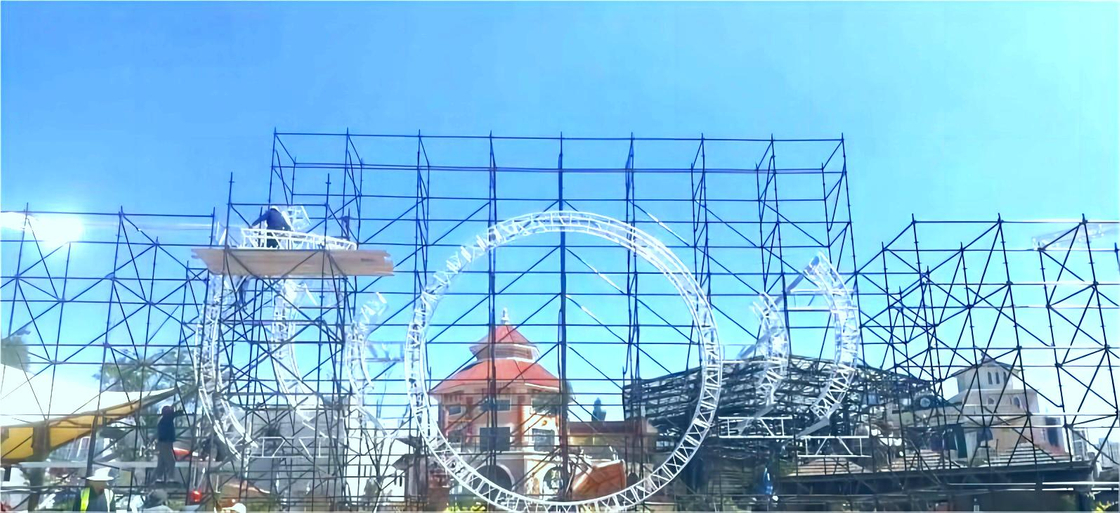 Steel Layher Truss Wall System for Events 80x6x12m