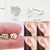 korean girl birthday gift earrings jewelry custom small 925 sterling silver cz 12 zodiac sign stud earring