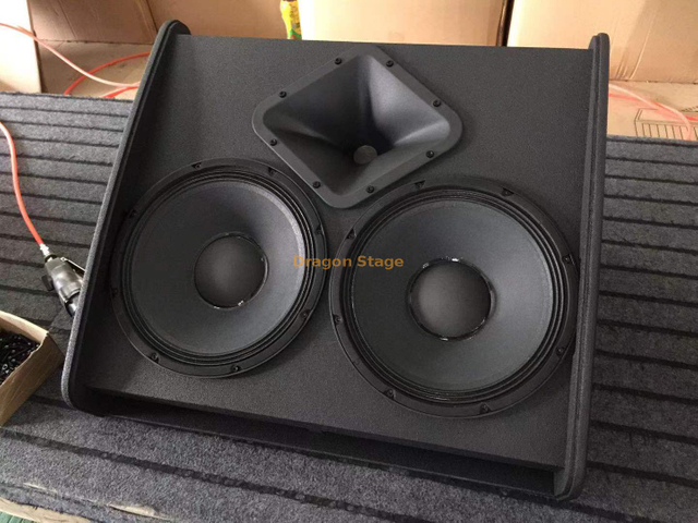 stage monitor Dual 12" woofer, passive,1000W/pc