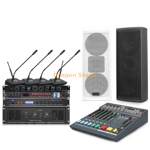 Professional Conference Room Broadcasting System Training Teaching Speech Speaker Small And Medium-sized Conference Sound Equipment Package