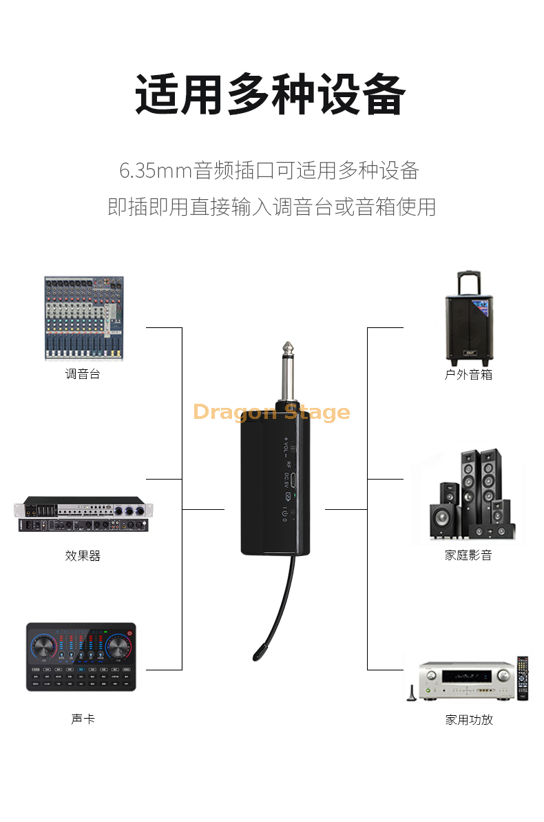 detail of Neck hanging microphone neck hanging guitar self playing and self singing street singing piano wireless microphone (6)