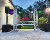 Aluminum Detachable Mini Truss Booth for Dj Performance 