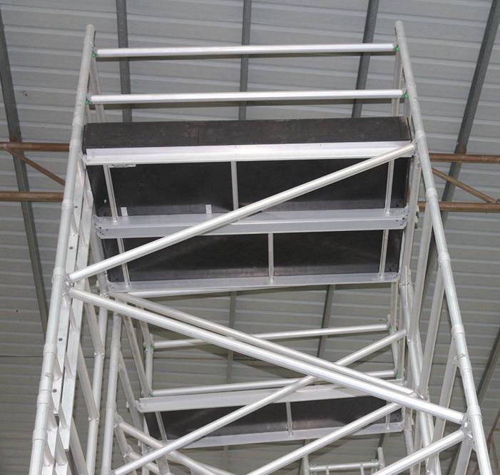 what is aluminum double scaffolding