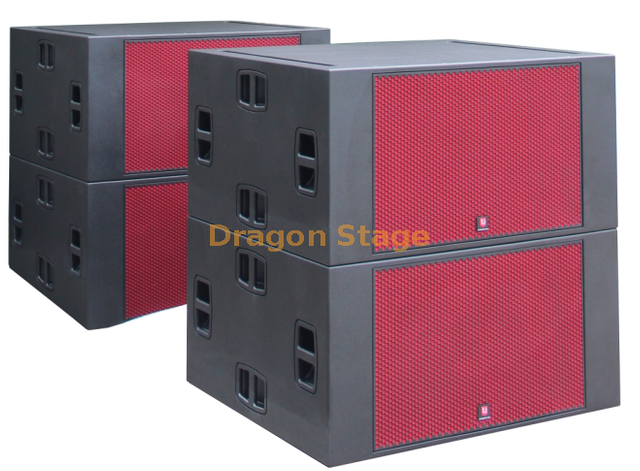 Outdoor Event Concert Audio Main Sub Dual 18'' Bass Speaker for MAX215 Line Array