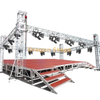 Aluminum Hot Sell Outdoor Concert Silver Booth Event Truss with Platforms
