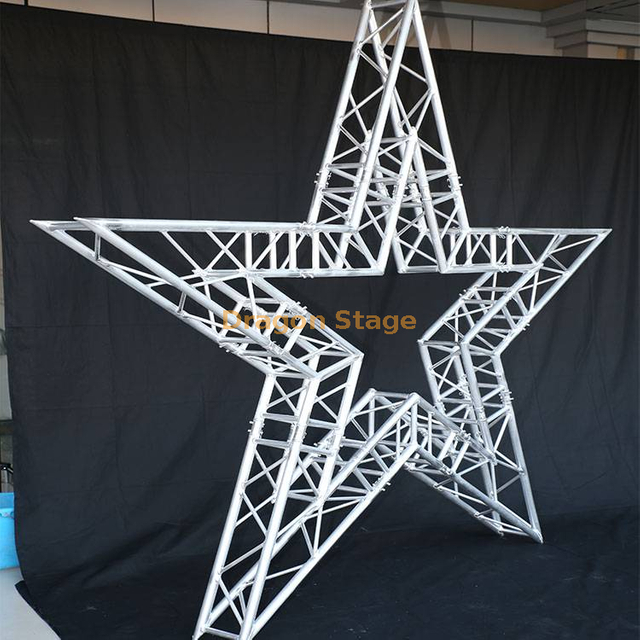  Aluminum Spigot Star Truss Structure for Events