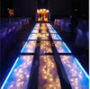  Aluminum Transparent Acrylic Glass Stage for Wedding Event Concert Fashion Show 19.52x2.44m 