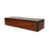 Rectangle shape slim design wooden watch box