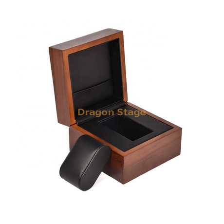 Matt finish high-grade gift wood custom box for a watch