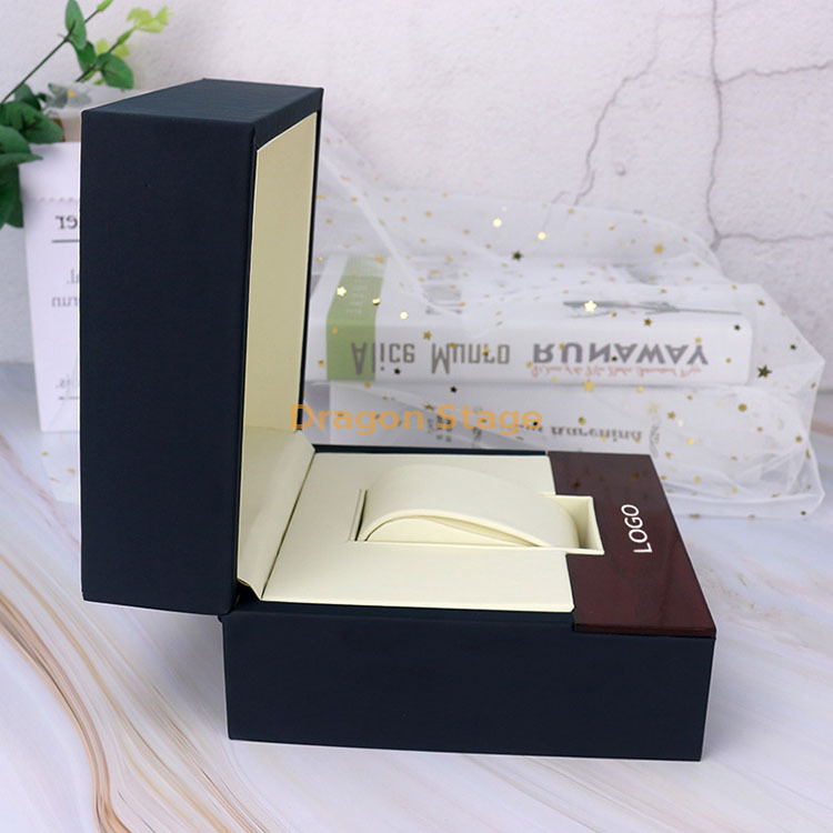 IN STOCK High End Handmade Square PU Leather Watch Box For Gift