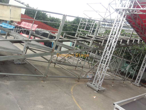 Steel Layer Scaffolding Temporary Outdoor Chairs Gym Bleachers with Plastic Seats