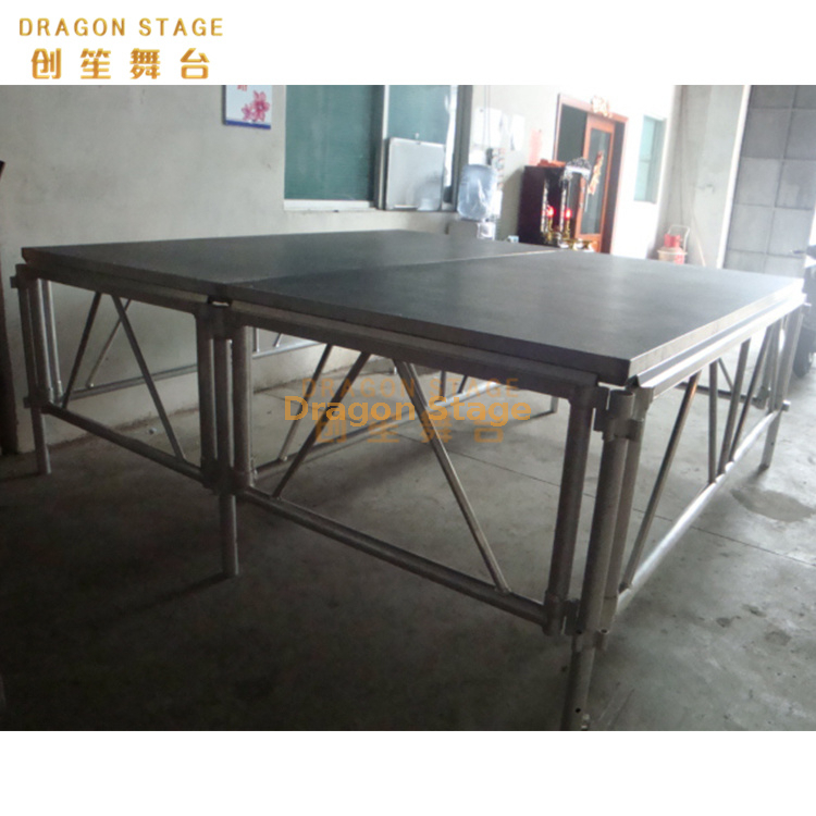 Concert Stage Equipment Aluminum Stage Portable Mobile Stage Modular Type