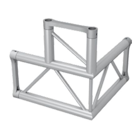 LT32-C31-VR double 50×2 tubes truss aluminum outdoor